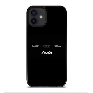 AUDI LOGO CAR SIGN iPhone 12 Mini Case Cover AUDI LOGO CAR SIGN iPhone 12 Mini Case Cover