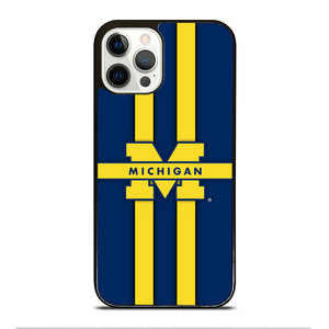 Michigan Wolverines Logo iPhone 12 Pro Case Cover Michigan Wolverines Logo iPhone 12 Pro Case Cover