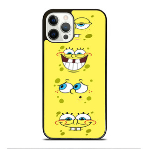 SPONGEBOB EXPRESSIONS iPhone 12 Pro Case Cover SPONGEBOB EXPRESSIONS iPhone 12 Pro Case Cover