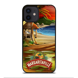 Escape to Paradise Margaritaville iPhone 12 Mini Case Cover Escape to Paradise Margaritaville iPhone 12 Mini Case Cover