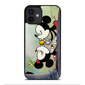 MICKEY MINNIE KISS iPhone 12 Mini Case Cover MICKEY MINNIE KISS iPhone 12 Mini Case Cover