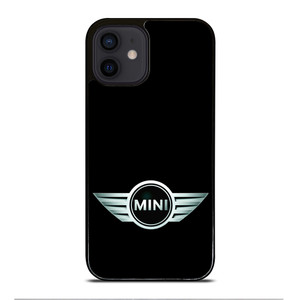 MINI COOPER LOGO BLACK iPhone 12 Mini Case Cover MINI COOPER LOGO BLACK iPhone 12 Mini Case Cover