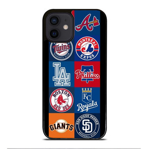 MLB Team Logo 4 iPhone 12 Mini Case Cover MLB Team Logo 4 iPhone 12 Mini Case Cover