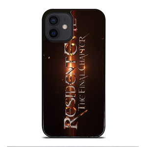 RESIDENT EVIL FINAL CHAPTER iPhone 12 Mini Case Cover RESIDENT EVIL FINAL CHAPTER iPhone 12 Mini Case Cover