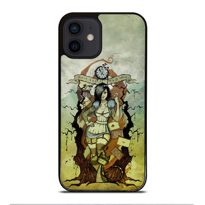 Zombie Alice In Wonderland iPhone 12 Mini Case Cover Zombie Alice In Wonderland iPhone 12 Mini Case Cover