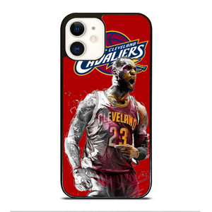 LEBRON JAMES CLEVELAND CAVALIERS iPhone 12 Case Cover LEBRON JAMES CLEVELAND CAVALIERS iPhone 12 Case Cover