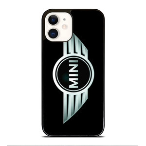 MINI COOPER LOGO BLACK LANDSCAPE iPhone 12 Case Cover MINI COOPER LOGO BLACK LANDSCAPE iPhone 12 Case Cover