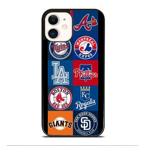 MLB Team Logo 4 iPhone 12 Case Cover MLB Team Logo 4 iPhone 12 Case Cover