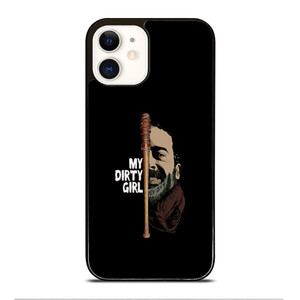 Negan & Lucille My Dirty Girl iPhone 12 Case Cover Negan & Lucille My Dirty Girl iPhone 12 Case Cover