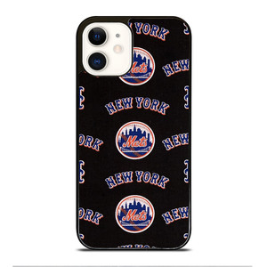 NEW YORK METS LOGO iPhone 12 Case Cover NEW YORK METS LOGO iPhone 12 Case Cover