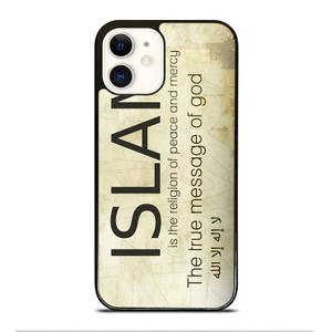 PEACE AND MERCY ISLAM iPhone 12 Case Cover PEACE AND MERCY ISLAM iPhone 12 Case Cover