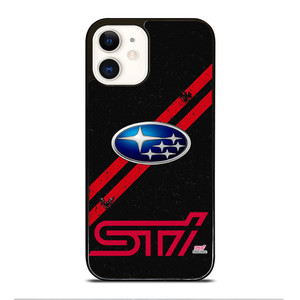 STI Subaru Logo iPhone 12 Case Cover STI Subaru Logo iPhone 12 Case Cover