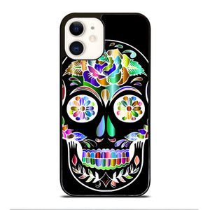Sugar Skull iPhone 12 Case Cover Sugar Skull iPhone 12 Case Cover