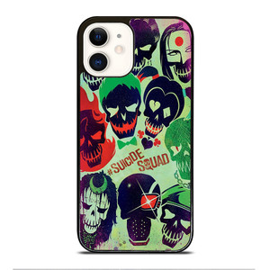 Suicide Squad Collage iPhone 12 Case Cover Suicide Squad Collage iPhone 12 Case Cover