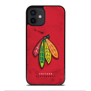 The Chicago Blackhawks iPhone 12 Mini Case Cover The Chicago Blackhawks iPhone 12 Mini Case Cover