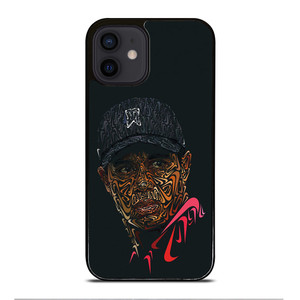 Tiger Woods In Nike iPhone 12 Mini Case Cover Tiger Woods In Nike iPhone 12 Mini Case Cover