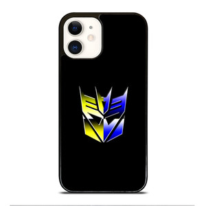 Transformers Decepticons Rainbow Logo iPhone 12 Case Cover Transformers Decepticons Rainbow Logo iPhone 12 Case Cover