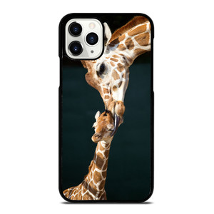 MOM TOUCHES BABY GIRAFFE iPhone 11 Pro Case Cover MOM TOUCHES BABY GIRAFFE iPhone 11 Pro Case Cover