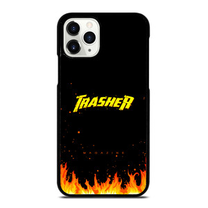Trasher Smoldering Font iPhone 11 Pro Case Cover Trasher Smoldering Font iPhone 11 Pro Case Cover