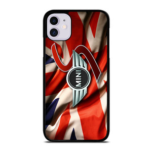 MINI COOPER LOGO FLAG iPhone 11 Case Cover MINI COOPER LOGO FLAG iPhone 11 Case Cover