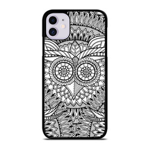 NEW AZTEC OWL MANDALA iPhone 11 Case Cover NEW AZTEC OWL MANDALA iPhone 11 Case Cover