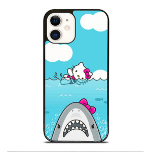 Hello Kitty Jaws iPhone 12 Case Cover Hello Kitty Jaws iPhone 12 Case Cover