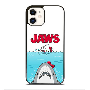 Hello Kitty X Jaws iPhone 12 Case Cover Hello Kitty X Jaws iPhone 12 Case Cover