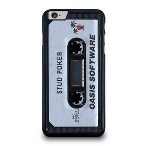 Oasis Cassette Stud Poker iPhone 6 Plus / 6S Plus Case Cover Oasis Cassette Stud Poker iPhone 6 Plus / 6S Plus Case Cover
