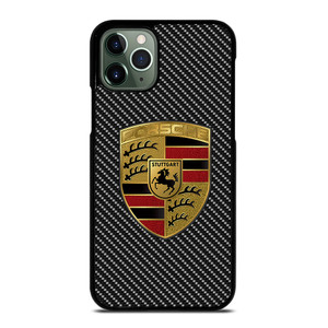 Carbon Porsche Logo iPhone 11 Pro Max Case Cover Carbon Porsche Logo iPhone 11 Pro Max Case Cover