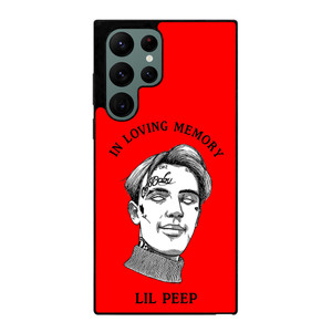 LIL PEEP IN RED MEMORY Samsung Galaxy S22 Ultra 5G Case Cover LIL PEEP IN RED MEMORY Samsung Galaxy S22 Ultra 5G Case Cover