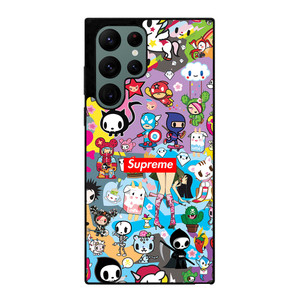 SUPREME TOKIDOKI DONUTELLA Samsung Galaxy S22 Ultra 5G Case Cover SUPREME TOKIDOKI DONUTELLA Samsung Galaxy S22 Ultra 5G Case Cover