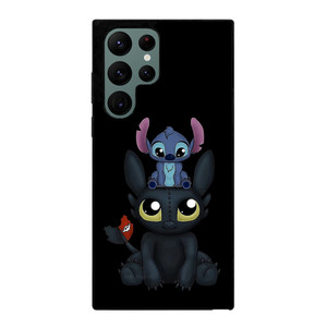 Toothless And Stitch Samsung Galaxy S22 Ultra 5G Case Cover Toothless And Stitch Samsung Galaxy S22 Ultra 5G Case Cover