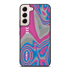Pink Swirls Liquify Samsung Galaxy S22 Plus 5G Case Cover Pink Swirls Liquify Samsung Galaxy S22 Plus 5G Case Cover