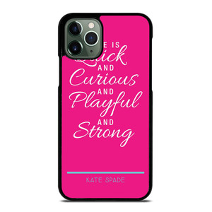 SHE IS KATE SPADE iPhone 11 Pro Max Case Cover SHE IS KATE SPADE iPhone 11 Pro Max Case Cover