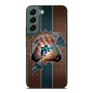 Miami Dolphins Football Gloves Samsung Galaxy S22 5G Case Cover Miami Dolphins Football Gloves Samsung Galaxy S22 5G Case Cover