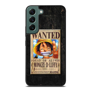 One Piece Luffy Wanted Samsung Galaxy S22 5G Case Cover One Piece Luffy Wanted Samsung Galaxy S22 5G Case Cover