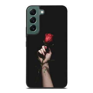 Red Rose Flower Hand Samsung Galaxy S22 5G Case Cover Red Rose Flower Hand Samsung Galaxy S22 5G Case Cover