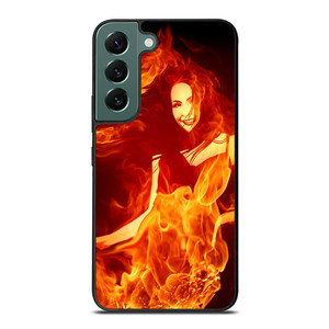 Woman In Fire Samsung Galaxy S22 5G Case Cover Woman In Fire Samsung Galaxy S22 5G Case Cover