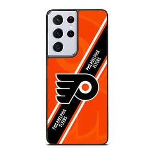 Philadelphia Flyers NHL Logo Samsung Galaxy S21 Ultra 5G Case Cover Philadelphia Flyers NHL Logo Samsung Galaxy S21 Ultra 5G Case Cover