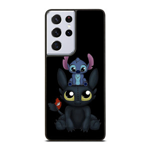 Toothless And Stitch Samsung Galaxy S21 Ultra 5G Case Cover Toothless And Stitch Samsung Galaxy S21 Ultra 5G Case Cover