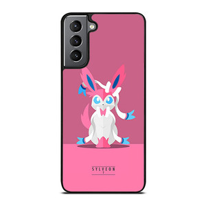 Pink Sylveon Pokemon Samsung Galaxy S21 Plus 5G Case Cover Pink Sylveon Pokemon Samsung Galaxy S21 Plus 5G Case Cover