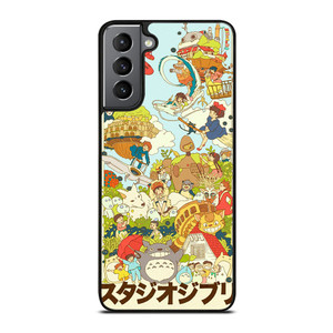 Studio Ghibli Artwork Samsung Galaxy S21 Plus 5G Case Cover Studio Ghibli Artwork Samsung Galaxy S21 Plus 5G Case Cover