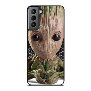 Super Cute Baby Groot Samsung Galaxy S21 Plus 5G Case Cover Super Cute Baby Groot Samsung Galaxy S21 Plus 5G Case Cover