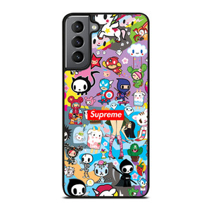 SUPREME TOKIDOKI DONUTELLA Samsung Galaxy S21 Plus 5G Case Cover SUPREME TOKIDOKI DONUTELLA Samsung Galaxy S21 Plus 5G Case Cover