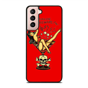 SAILOR JERRY BEWARE Samsung Galaxy S21 5G Case Cover SAILOR JERRY BEWARE Samsung Galaxy S21 5G Case Cover