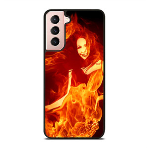 Woman In Fire Samsung Galaxy S21 5G Case Cover Woman In Fire Samsung Galaxy S21 5G Case Cover