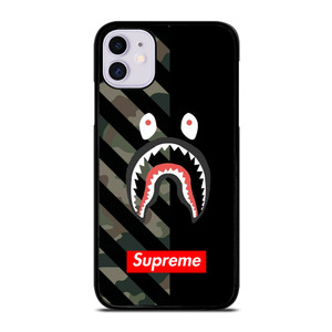 CAMO BAPE SHARK SUPR iPhone 11 Case Cover CAMO BAPE SHARK SUPR iPhone 11 Case Cover