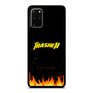 Trasher Smoldering Font Samsung Galaxy S20 Plus 5G Case Cover Trasher Smoldering Font Samsung Galaxy S20 Plus 5G Case Cover
