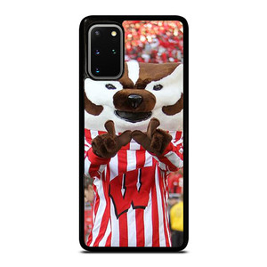 Wisconsin Mascot Image Samsung Galaxy S20 Plus 5G Case Cover Wisconsin Mascot Image Samsung Galaxy S20 Plus 5G Case Cover