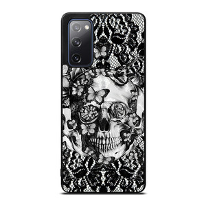 Skull Butterfly Lace Samsung Galaxy S20 FE 5G 2022 Case Cover Skull Butterfly Lace Samsung Galaxy S20 FE 5G 2022 Case Cover